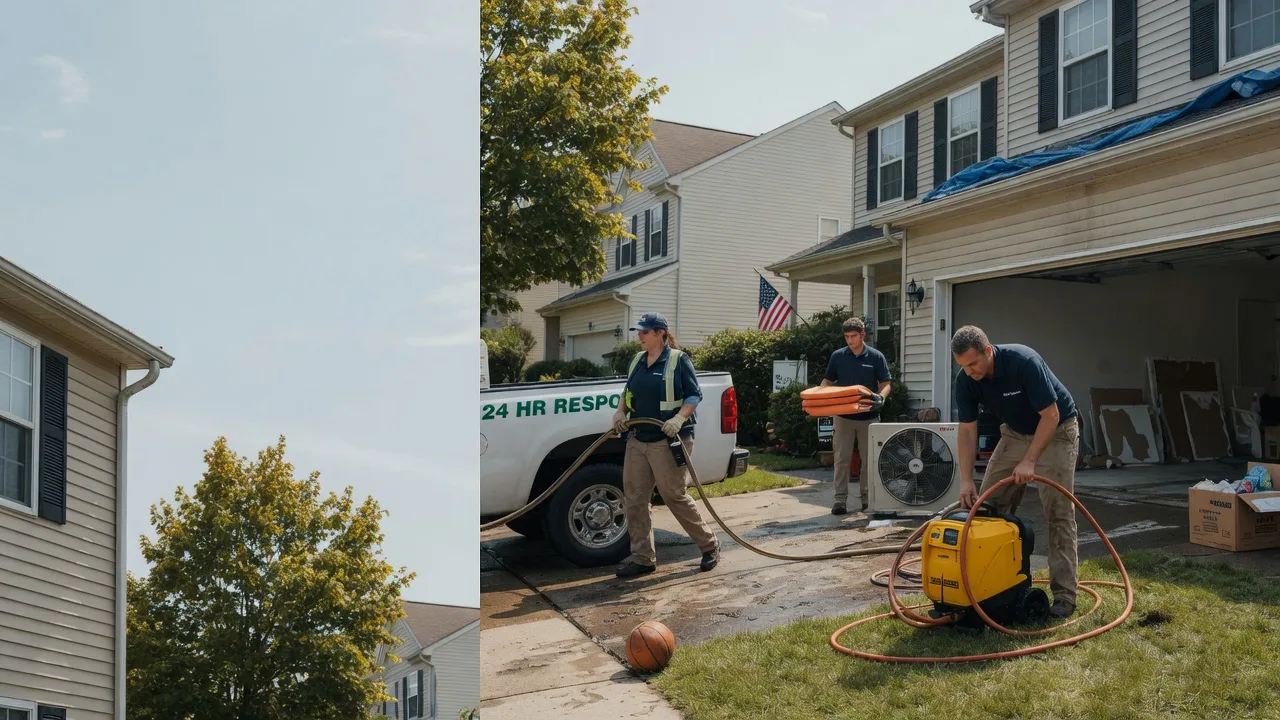 Emergency Water Damage Restoration in Branchdale, PA near me